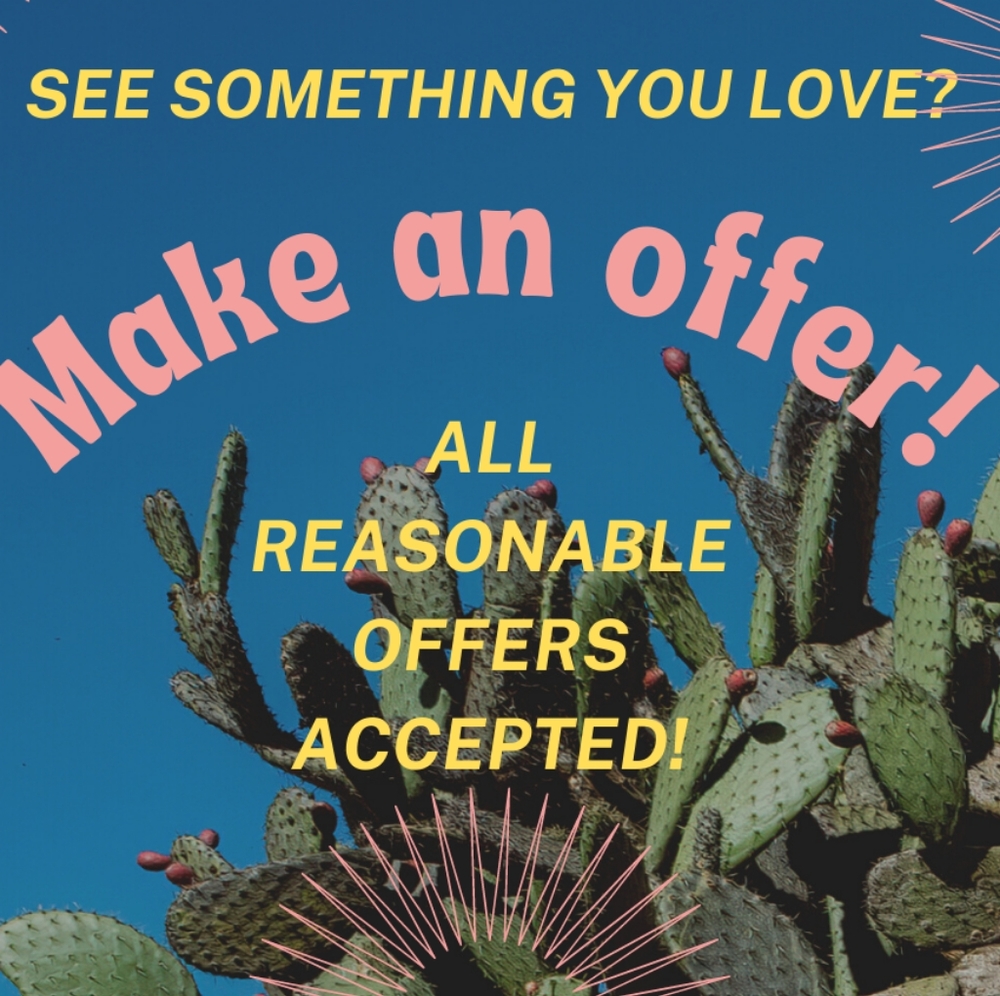 Offers Welcome!!